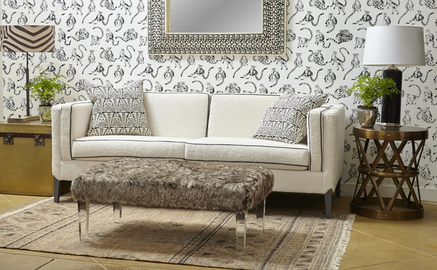 Прямой диван – современные модели и правила их расположения дома и в офисе (135 фото)