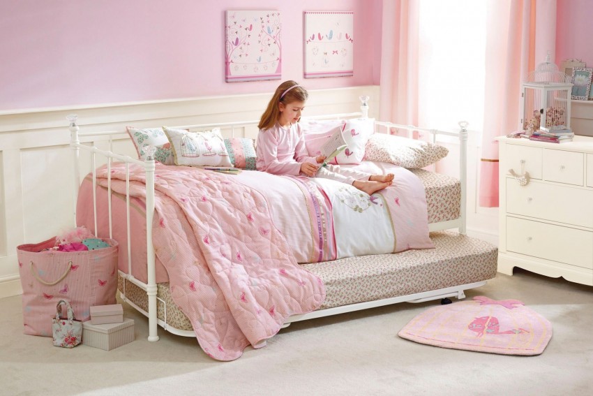 Как выбрать кровать для девочки: 80 фото и рекомендации как выбрать детскую кроватку