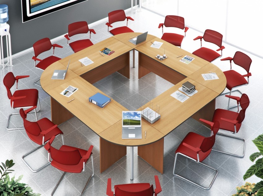Стол для переговоров – советы по выбору и установке лучшего стола для ведения переговоров (105 фото)