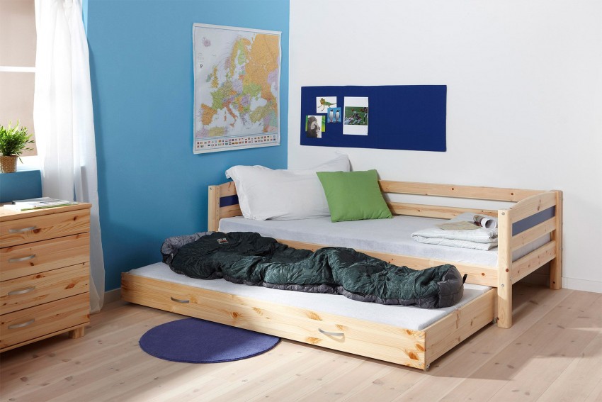 Выдвижная кровать для двоих детей: 45 фото-идей для экономии пространства