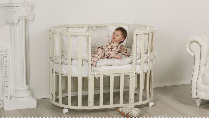 Выбор детской кроватки: критерии, функционал, матрасы, виды и особенности размещения (125 фото)